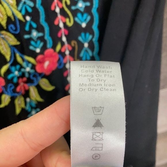 Anthropologie Caite Floral Embroidered Dress - Picture 10 of 10